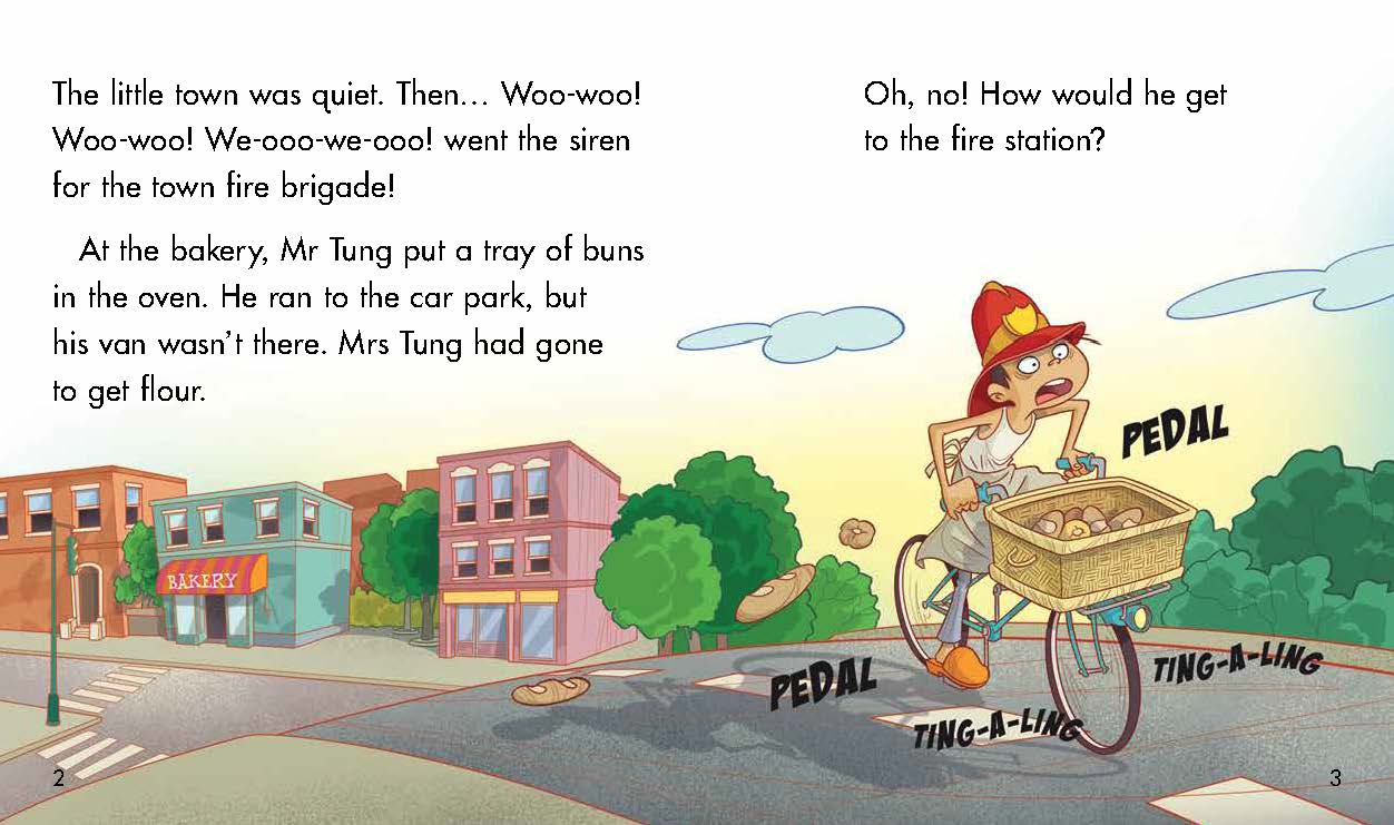 Sunshine Starters Level 14: The Town Fire Brigade