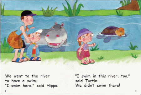 Red Rocket Early Level 3 Fiction B (Level 10): Time for a Swim