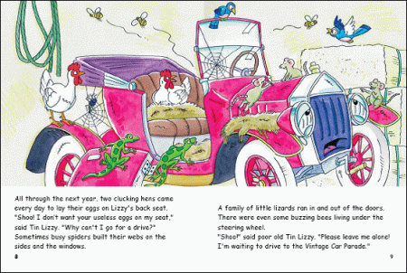 Red Rocket Fluency Level 4 Fiction A (Level 21): Tin Lizzy