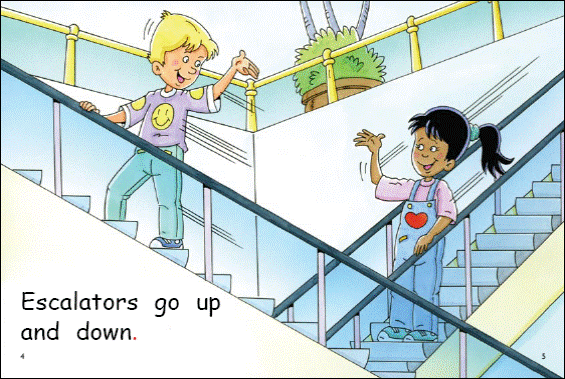 Red Rocket Emergent Fiction B (Level 1): Up and Down