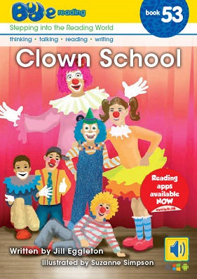 Bud-e Reading Book 53: Clown School