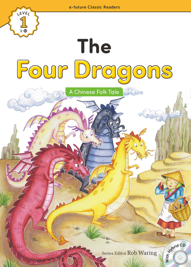 EF Classic Readers Level 1, Book 14: The Four Dragons