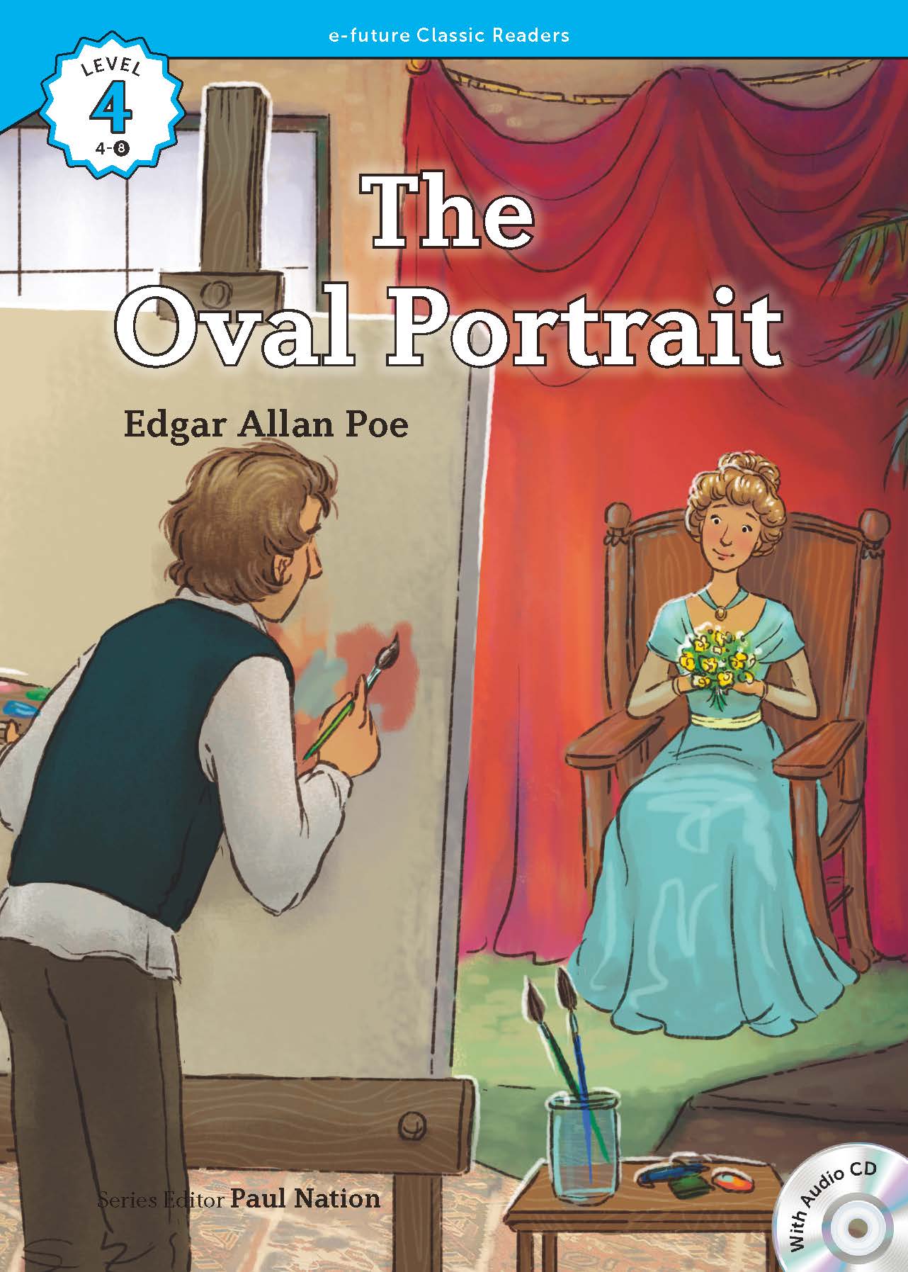 EF Classic Readers Level 4, Book 8: The Oval Portrait