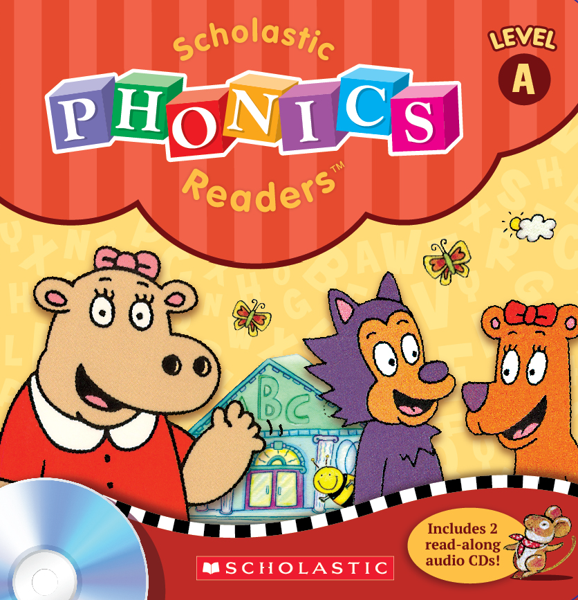 SCHOLASTIC PHONICS READERS A (WITH CD)
