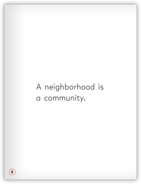 My World: What Is a Community?