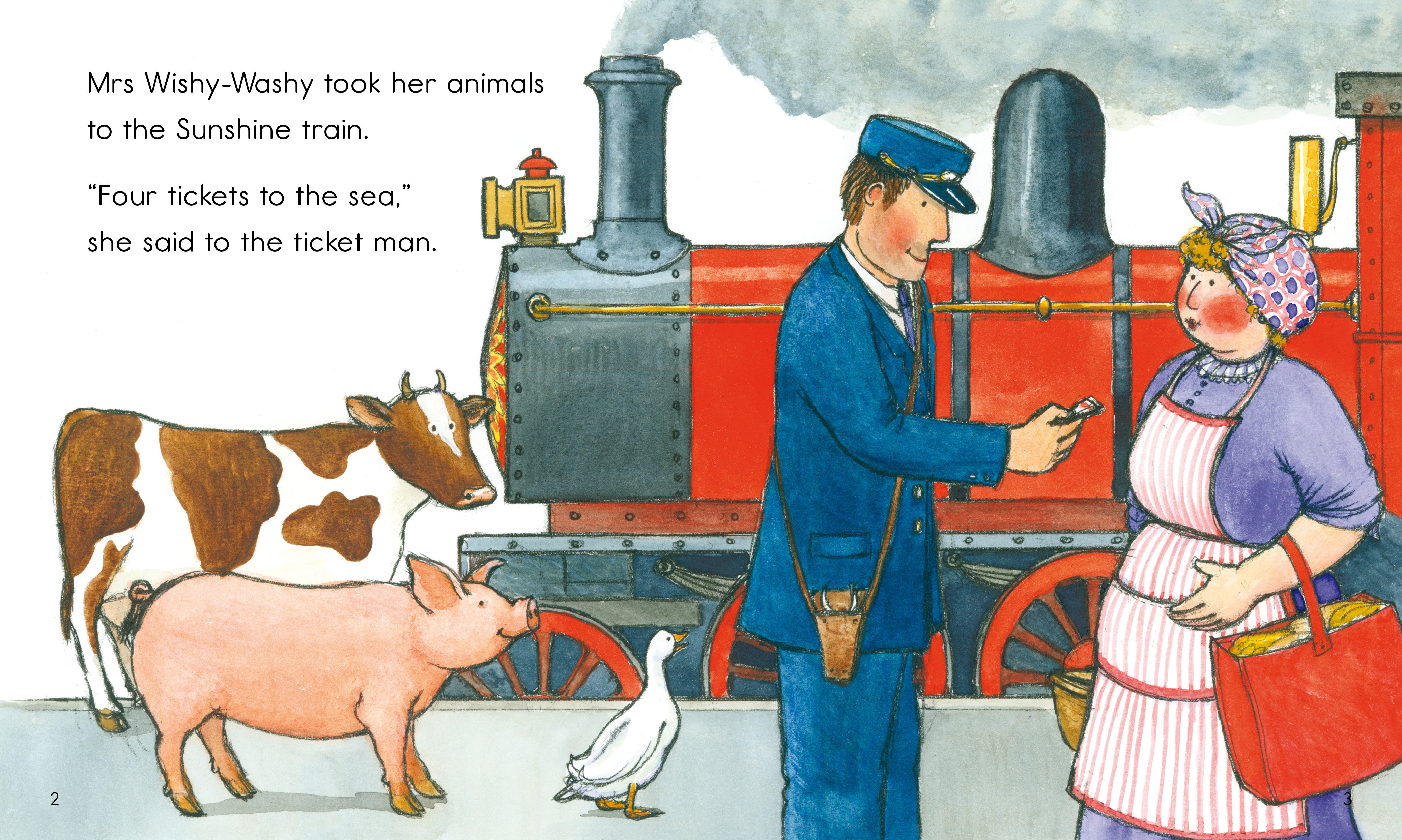 Mrs Wishy-Washy and the Big Tub (L16)