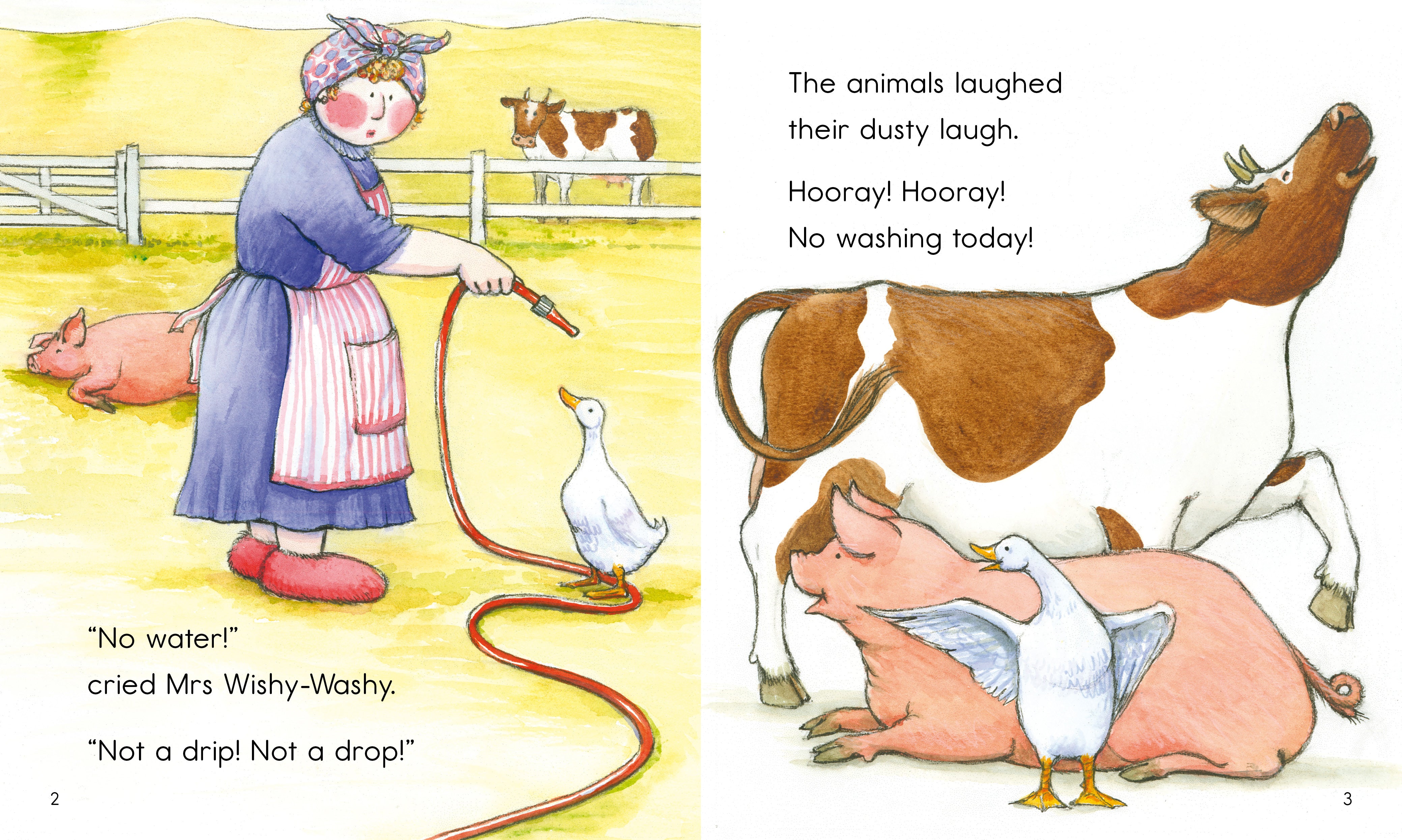 Mrs Wishy-Washy and the Big Wash (L15-16)Big Book
