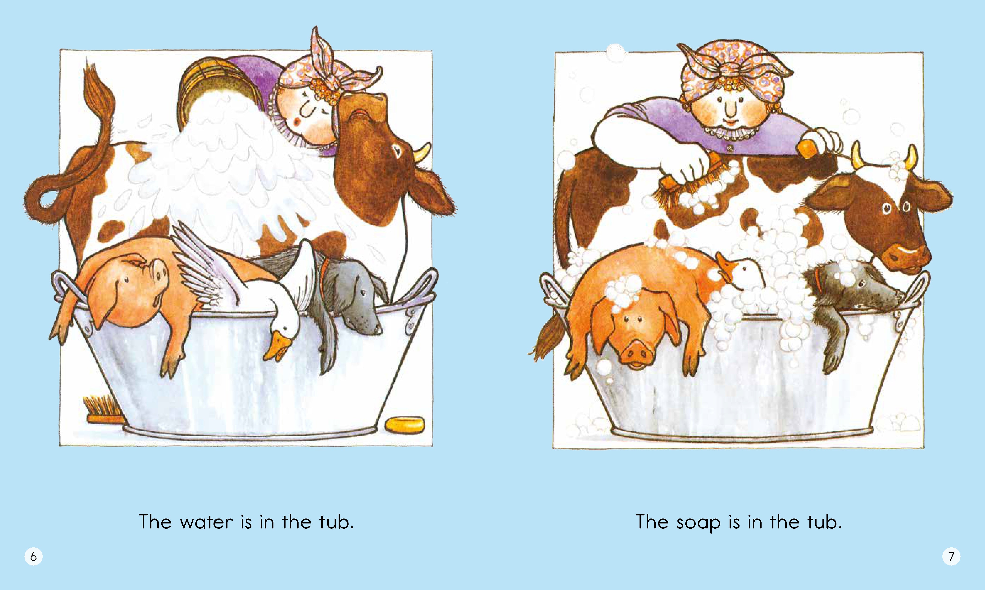 Mrs Wishy-Washy's Tub (L1)Big Book