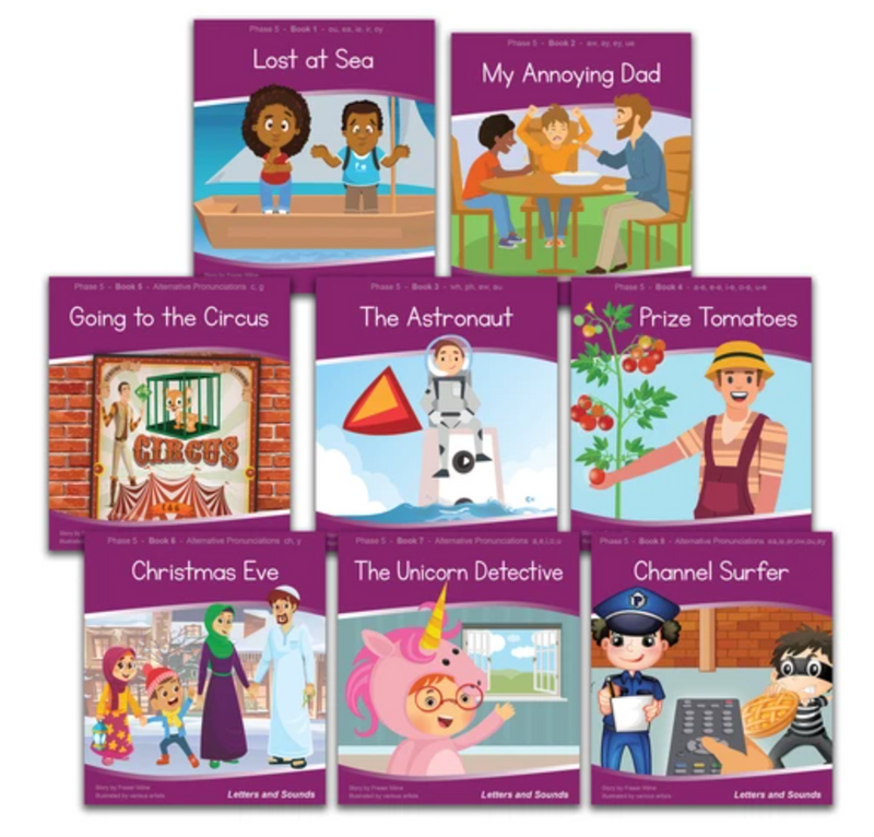 Smart Kids Phase 5 Decodable Readers