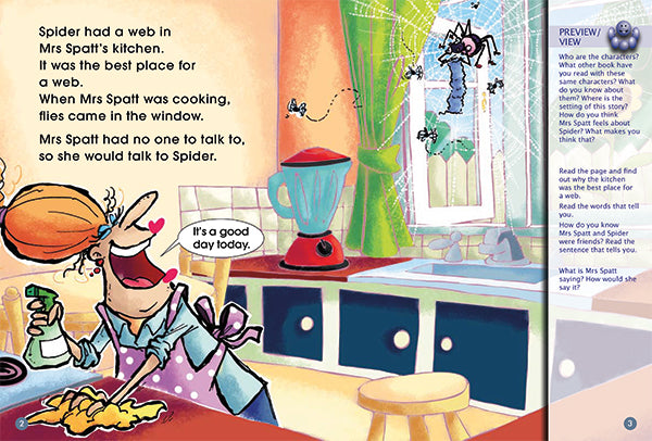 Key Links Green Book 1, Level 12: Spider Gets Jealous
