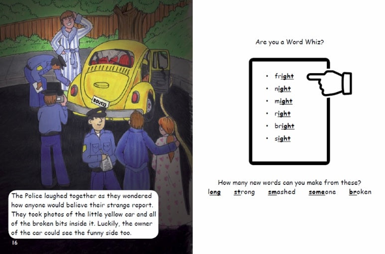 Red Rocket Fluency Level 4 Fiction C (Level 22): The Car Thief