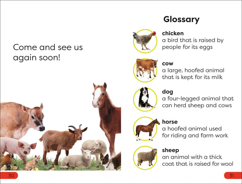 DK Super Readers Pre-Level Farm Animals