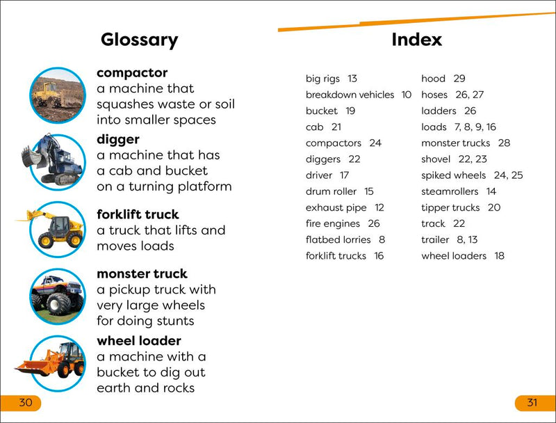 DK Super Readers Level 1: Big Trucks