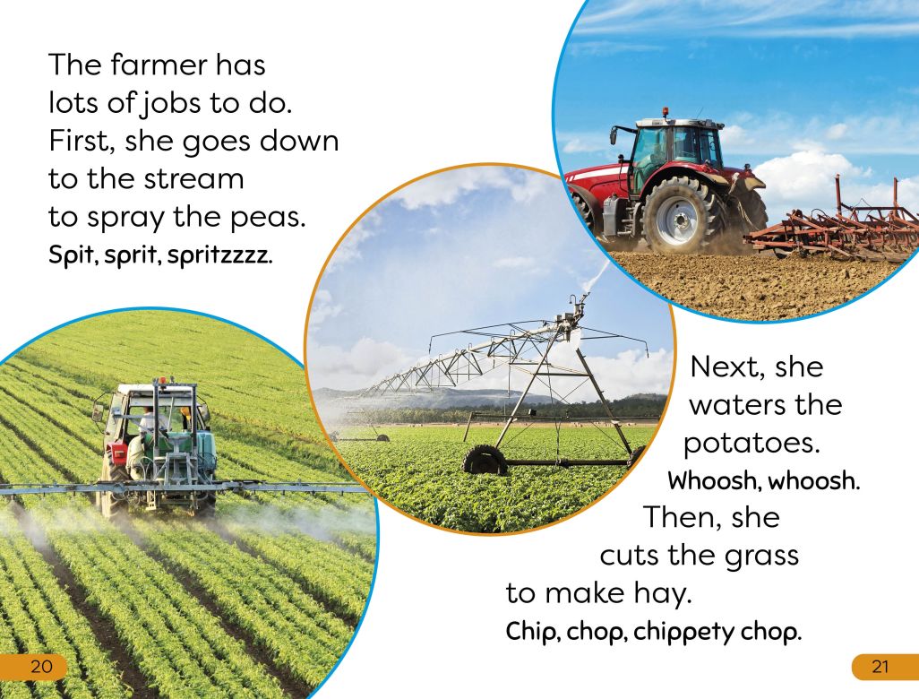 DK Super Readers Level 1: A Year on the Farm