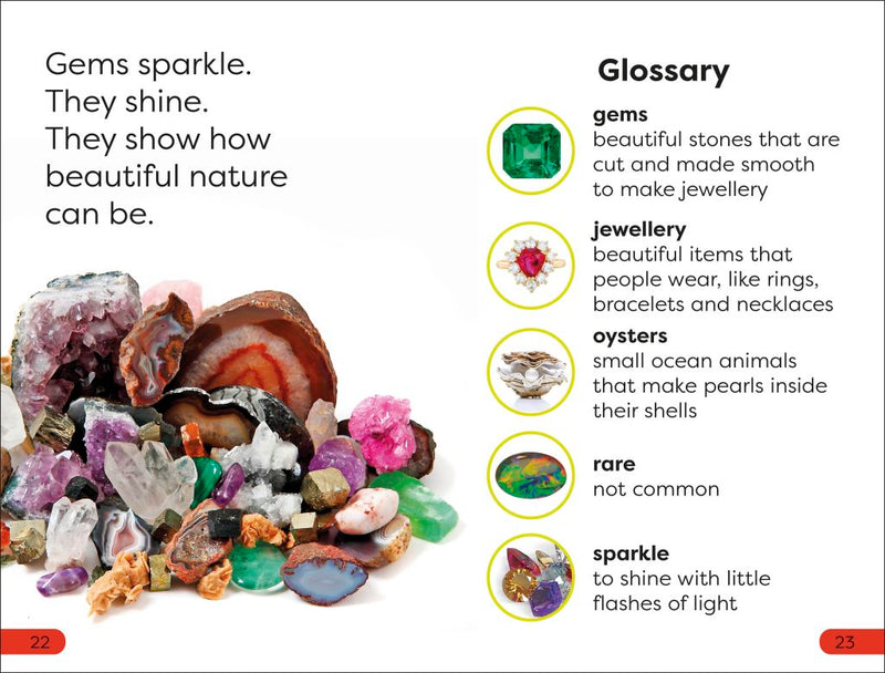 DK Super Readers Pre-Level Sparkly Gems