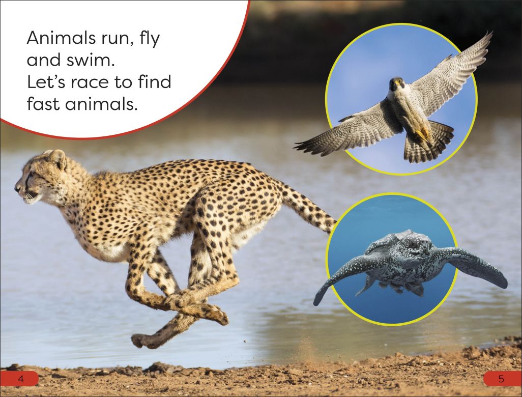 DK Super Readers Pre-Level Fast Animals