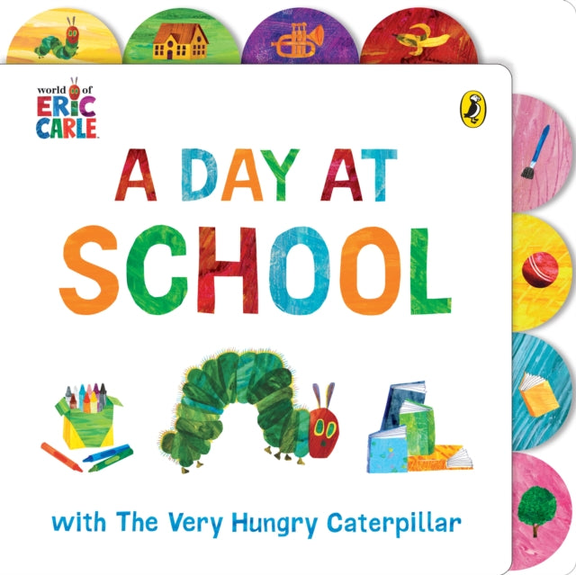 A Day at School with The Very Hungry Caterpillar(Board Book-UK)
