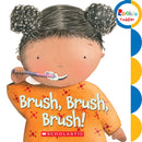 Brush, Brush, Brush:Rookie Todlers(Board Book)