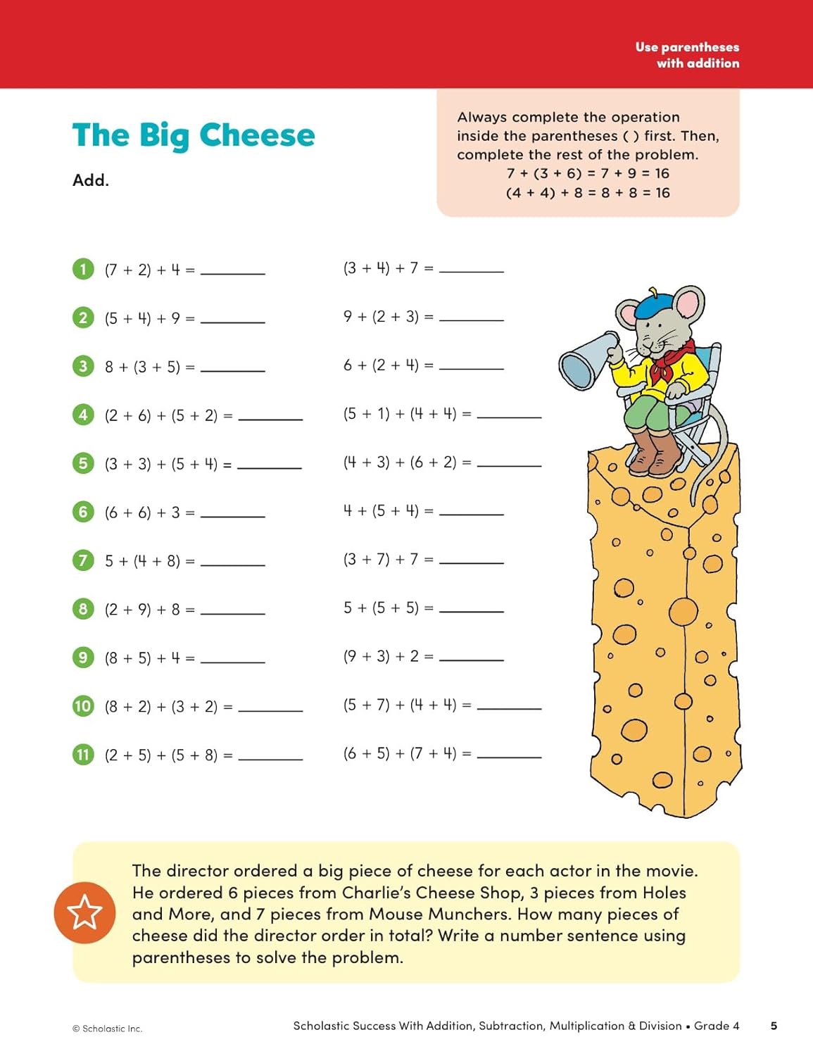 Success with Addition, Subtraction, Multiplication&Division Grade 4