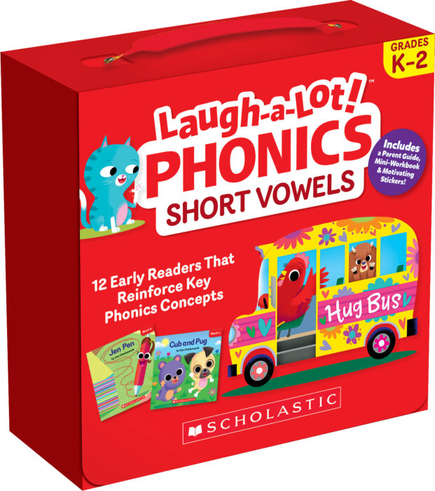 Laugh-A-Lot Phonics: Short Vowels (Box Set)