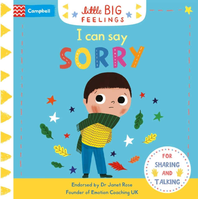 I Can Say Sorry: Little Big Feelings(Board Book-UK)