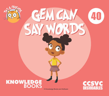 Tas&Friends Book 40:Gem Can Say Words