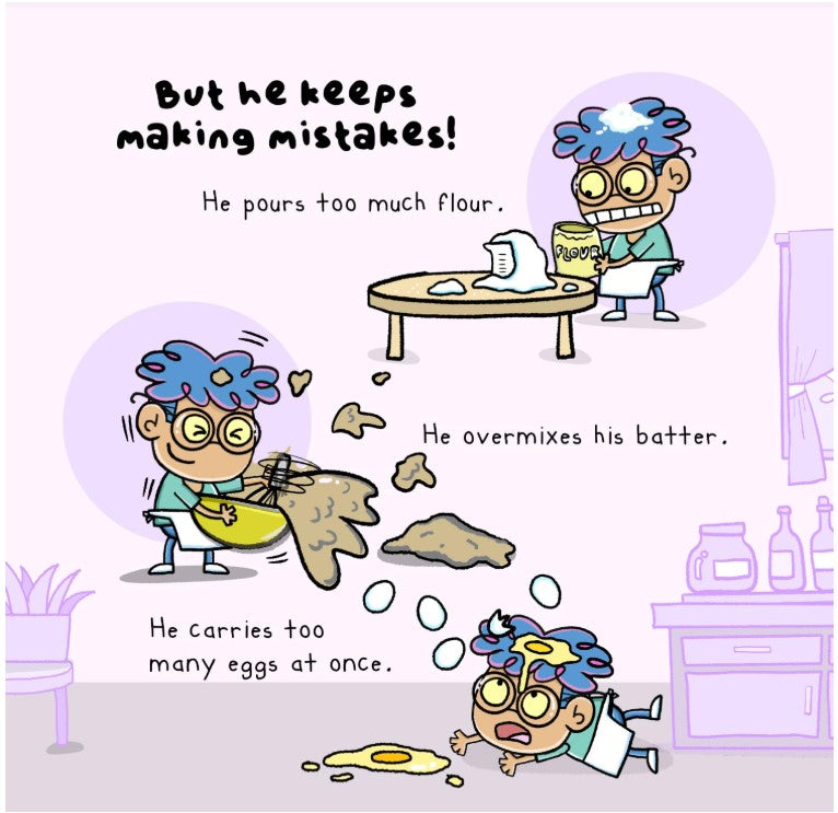 The Boy Who Makes A Million Mistakes:A Story about Problem Solving(PB)