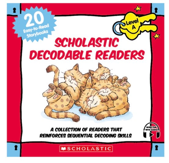 Scholastic Decodable Readers Set A Story Plus(With Audio)