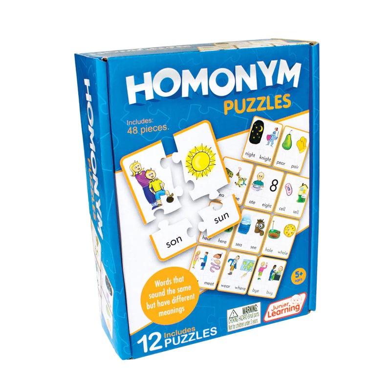 Homonym Puzzles (JL243)