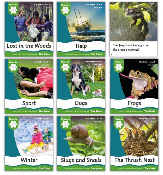 Smart Kids Phase 4 Decodable Non Fiction Readers