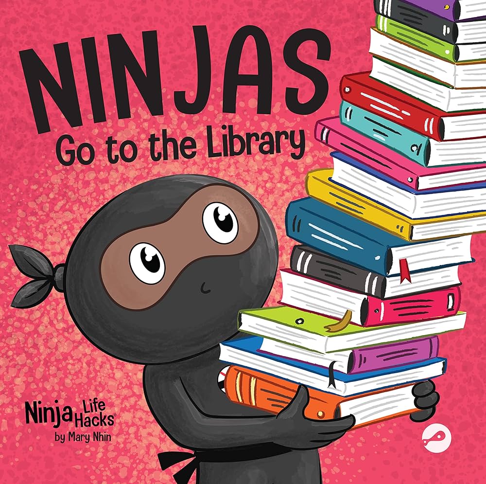 Ninjas Go to the Library