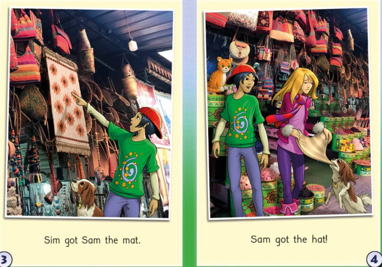 Phonic Books Moon Dogs Extras Set 1 : Sounds of the alphabet