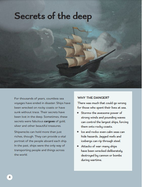 Shipwrecks Lost and Found(Readerful OUP Stage 20)