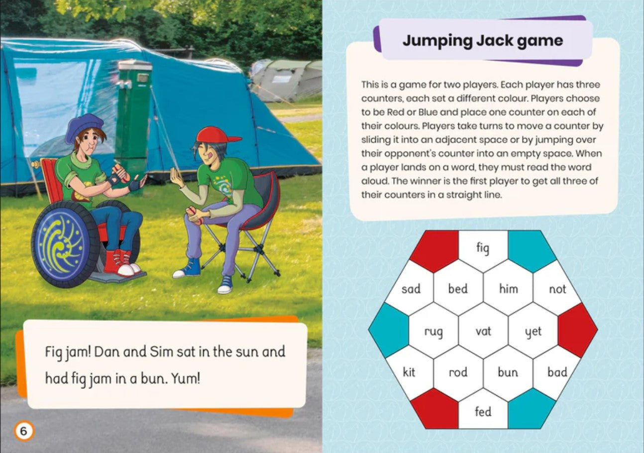 Phonic Books Moon Dogs Extras Set 2 : Adjacent consonants and consonant digraphs