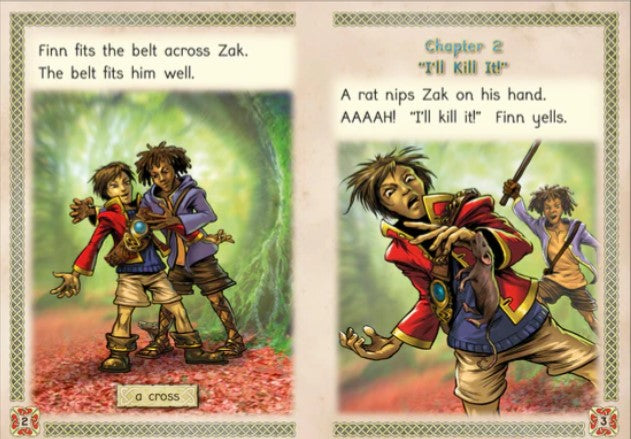 Phonic Books Magic Belt : Adjacent consonants and consonant digraphs, suffixes -ed and -ing