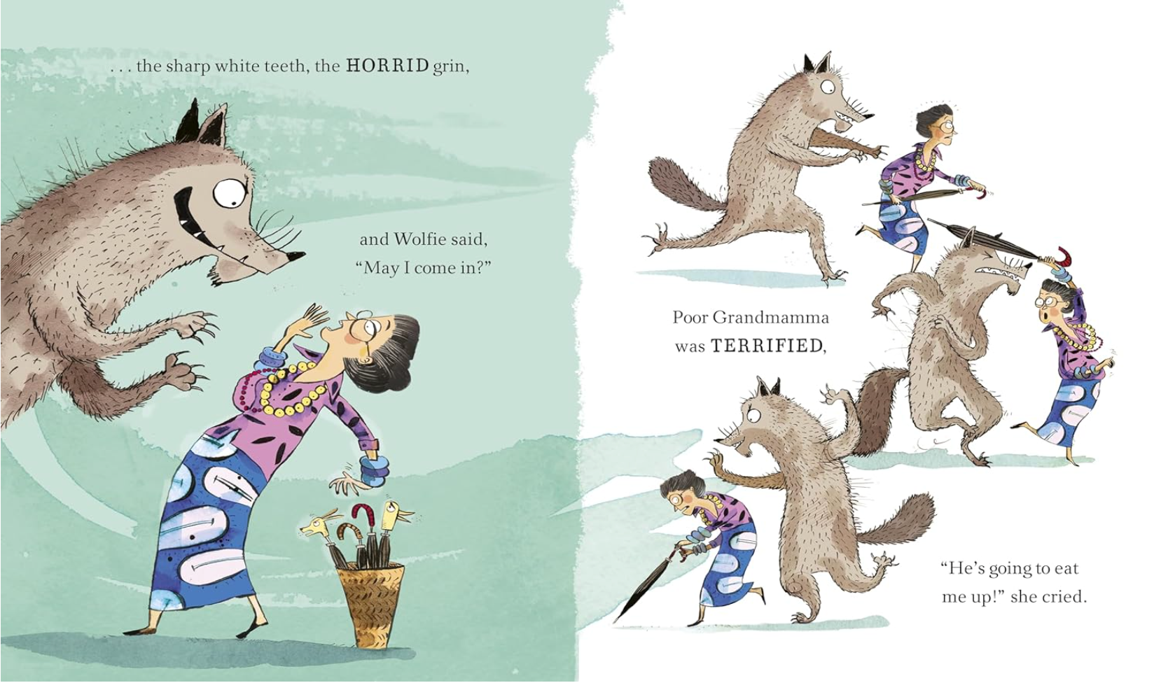 Revolting Rhymes: Little Red Riding Hood and the Wolf