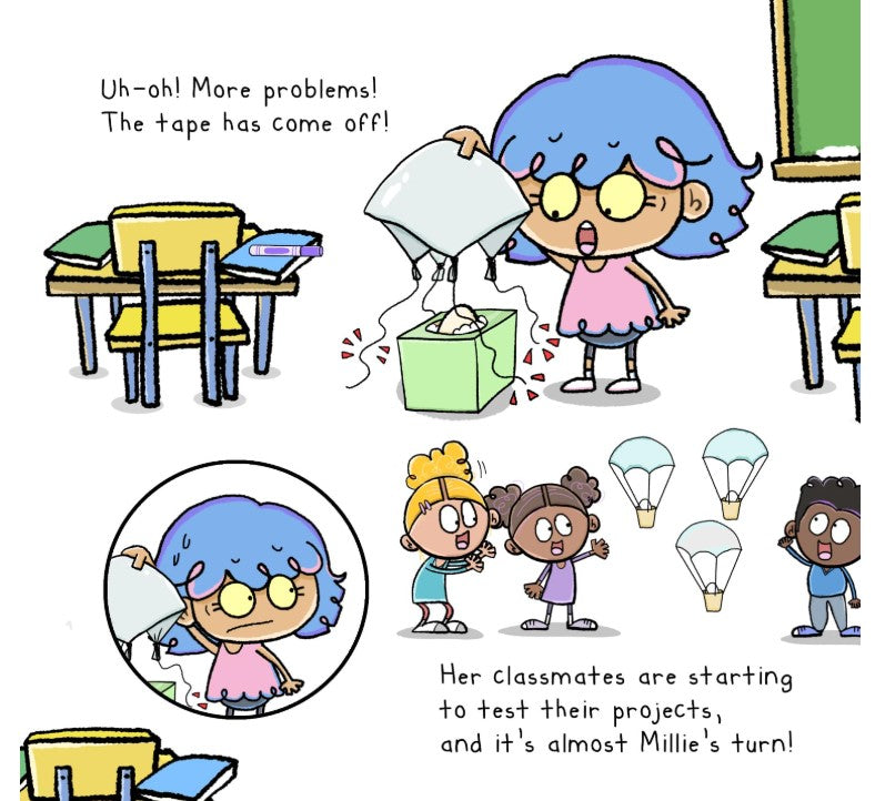 The Girl Who Has A Million Problems:A Story about Problem Solving(PB)
