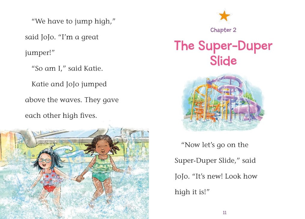 Katie Woo and Jojo on the Go!Splish Spash at the Water Park