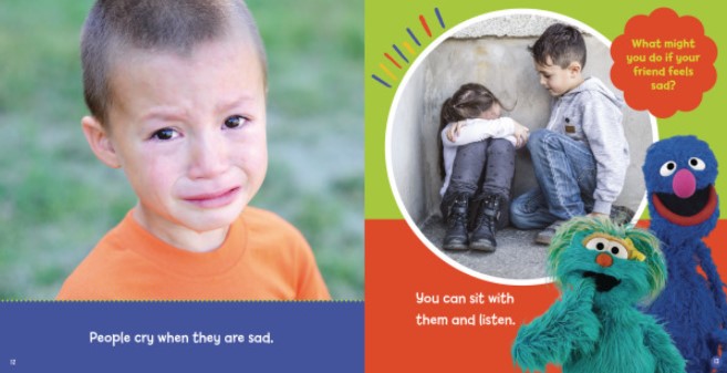 Caring with Bert and Ernie:A Book about Empathy(Sesame Street Character Guides)