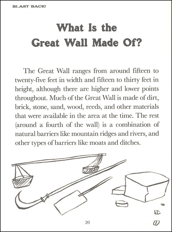Blast Back!: The Great Wall of China