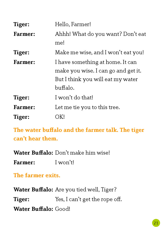 EF Classic Readers Level 1, Book 11: How the Tiger Gets His Stripes