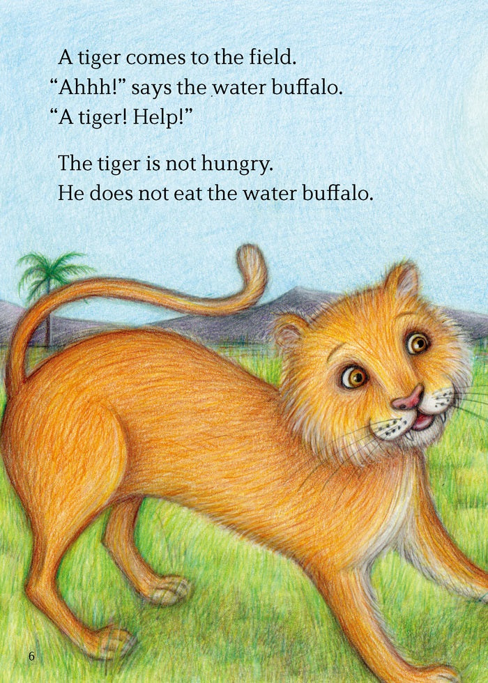 EF Classic Readers Level 1, Book 11: How the Tiger Gets His Stripes