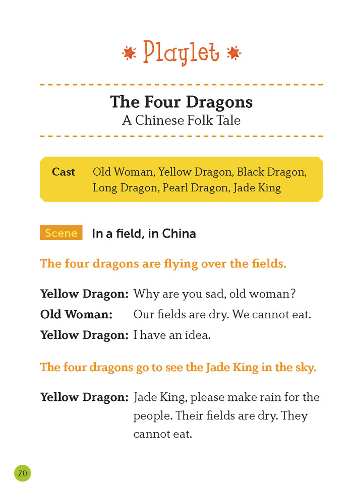 EF Classic Readers Level 1, Book 14: The Four Dragons