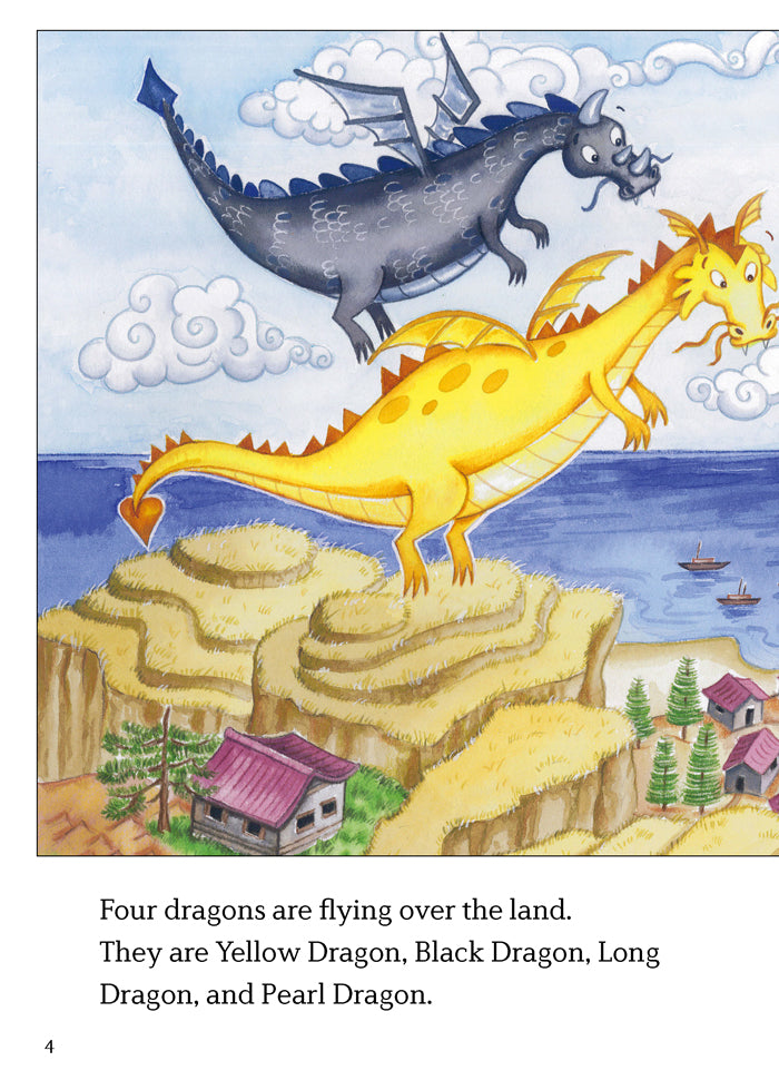 EF Classic Readers Level 1, Book 14: The Four Dragons