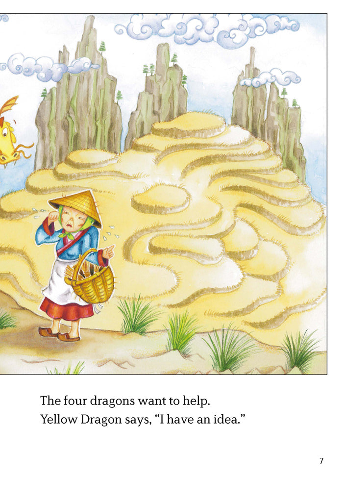 EF Classic Readers Level 1, Book 14: The Four Dragons