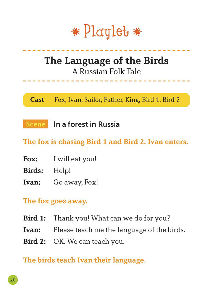 EF Classic Readers Level 1, Book 17: The Language of the Birds