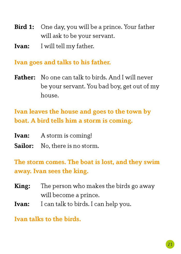 EF Classic Readers Level 1, Book 17: The Language of the Birds