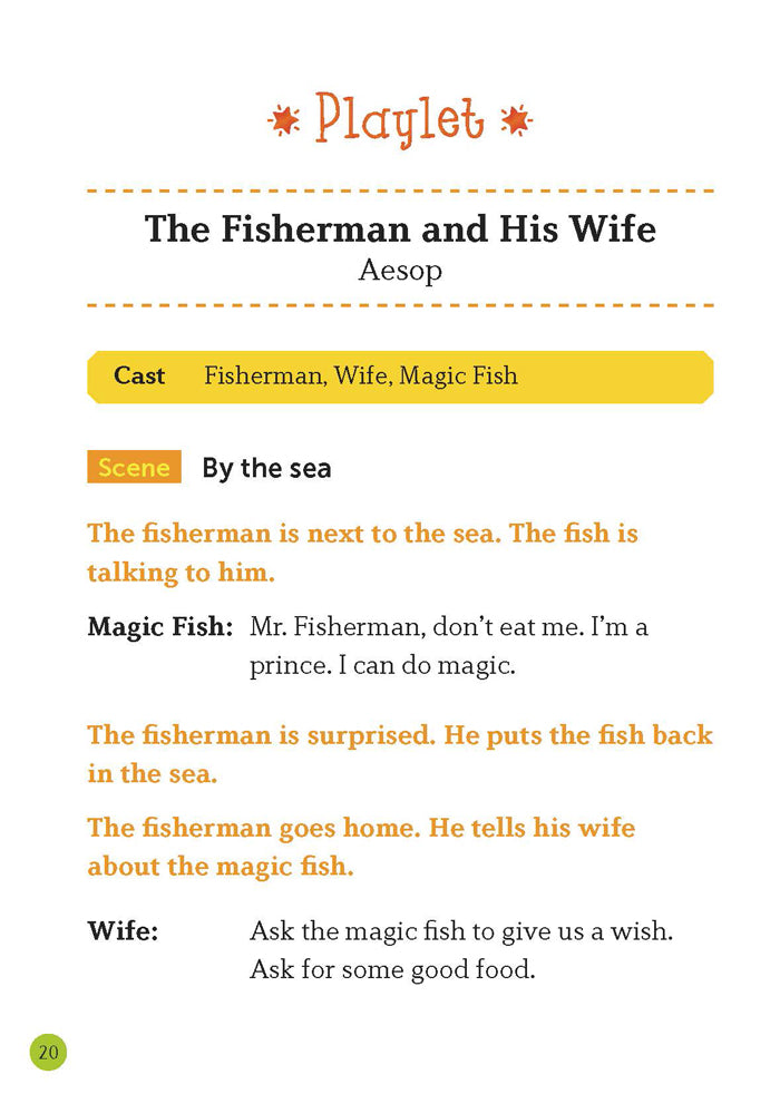 EF Classic Readers Level 1, Book 18: The Fisherman and His Wife