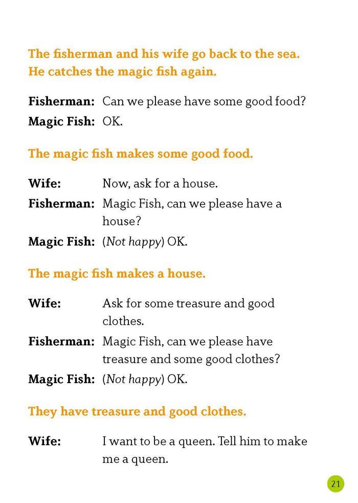EF Classic Readers Level 1, Book 18: The Fisherman and His Wife