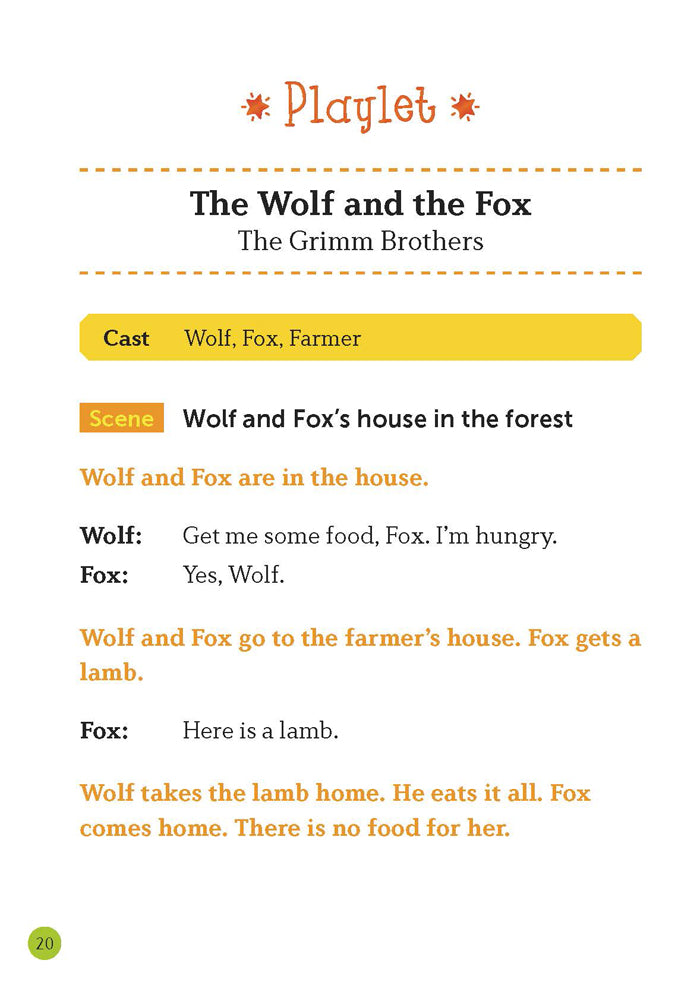 EF Classic Readers Level 1, Book 19: The Wolf and the Fox